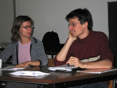BPS-Workshop Innsbruck Trainer Aurora Simionescu und Daniel Grotzky